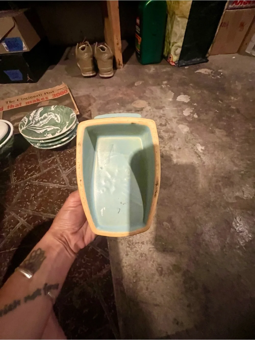 Roseville Silhouette Pottery Planter Pristine Condition